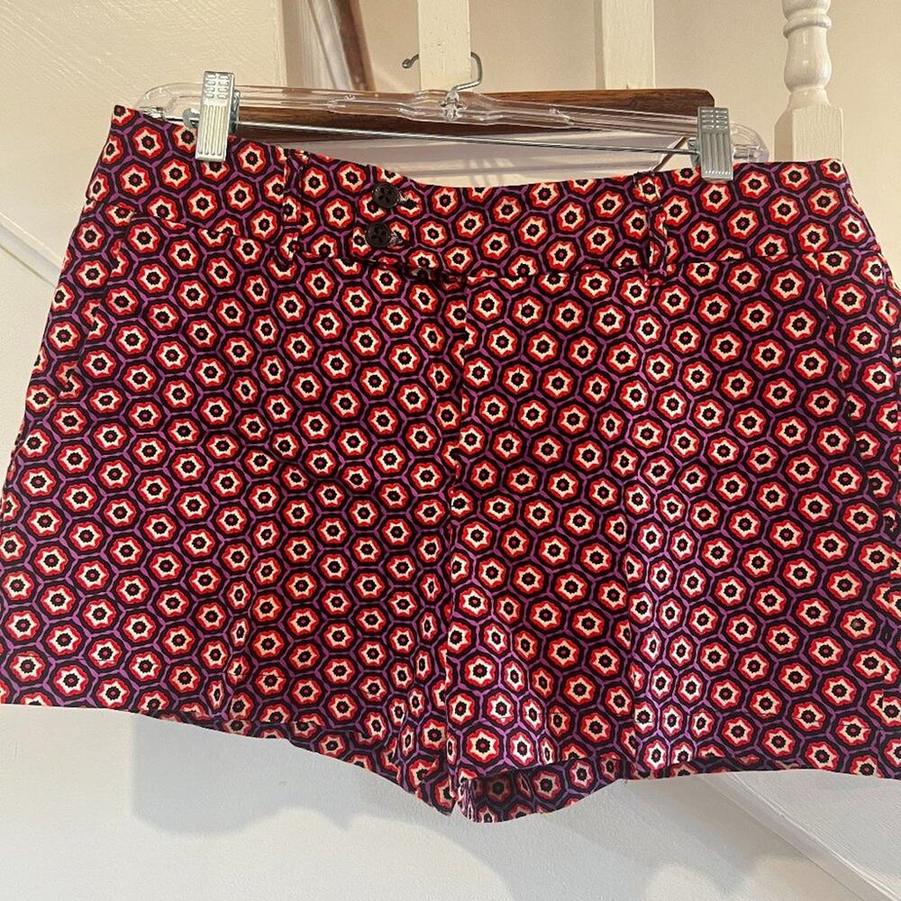 Nanette Lepore printed shorts, size 8